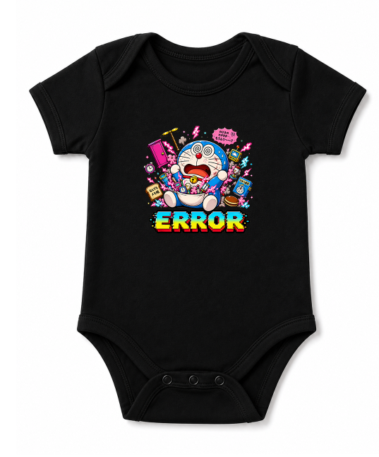 System Error Overloaded Robotic Cat Retro Glitch Streetwear