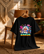 System Error Overloaded Robotic Cat Retro Glitch Streetwear