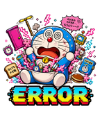 System Error Overloaded Robotic Cat Retro Glitch Streetwear