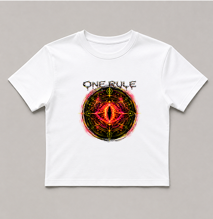One Rule Great Eye Of Sauron Occult Sacred Geometry Dark Fantasy