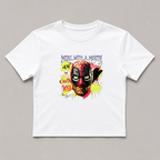 Merc With A Mouth Red Anti Hero Mask Graffiti Streetwear Art