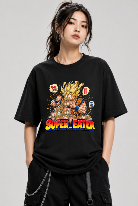 Super Eater Saiyan Ramen Feast Anime Foodie Streetwear