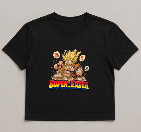 Super Eater Saiyan Ramen Feast Anime Foodie Streetwear