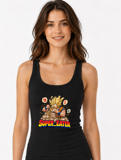 Super Eater Saiyan Ramen Feast Anime Foodie Streetwear