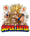 Super Eater Saiyan Ramen Feast Anime Foodie Streetwear