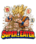 Super Eater Saiyan Ramen Feast Anime Foodie Streetwear