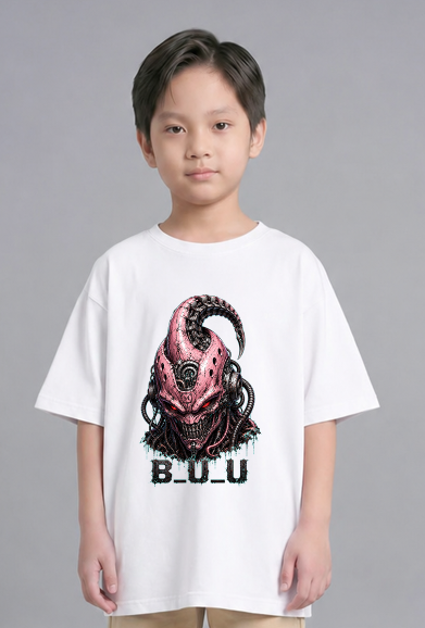 Mecha Buu Cyberpunk Biomechanical Alien Monster Anime Streetwear