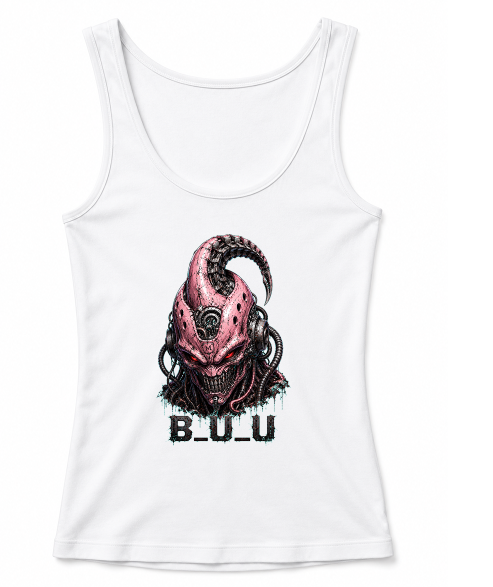 Mecha Buu Cyberpunk Biomechanical Alien Monster Anime Streetwear