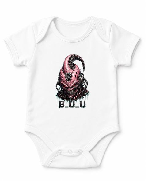 Mecha Buu Cyberpunk Biomechanical Alien Monster Anime Streetwear