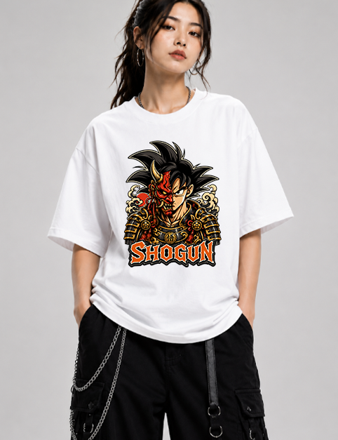 Shogun Saiyan Warrior Oni Mask Feudal Japanese Anime Streetwear