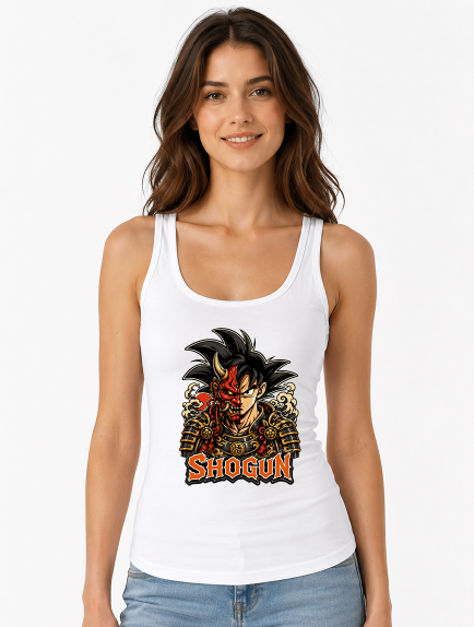 Shogun Saiyan Warrior Oni Mask Feudal Japanese Anime Streetwear
