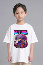 Future Time Warrior Synthwave Sword 80s Cyberpunk Retro Anime
