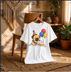 Grumpy Pug Birthday Boy Funny Sad Party Dog Cake Humor