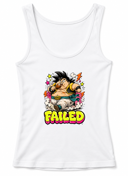 Failed Fusion Veku Fat Saiyan Chicken Foodie Funny Anime Art