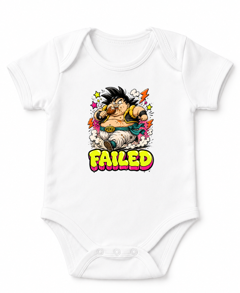 Failed Fusion Veku Fat Saiyan Chicken Foodie Funny Anime Art