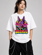 Beerus God Of Destruction Glitch Synthwave Retro Anime Comic