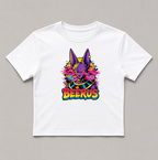 Beerus God Of Destruction Glitch Synthwave Retro Anime Comic