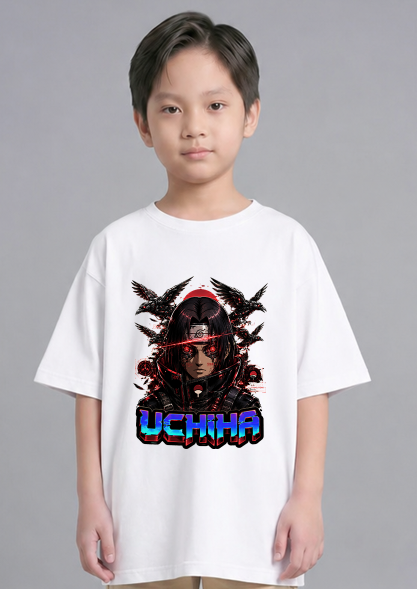 Cyber Itachi Sharingan Crows Uchiha Clan Cyberpunk Anime Streetwear
