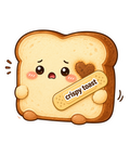 Crispy Toast Kawaii