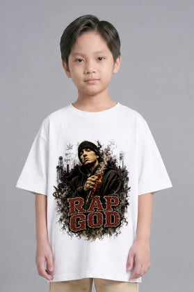 Rap God Detroit Hip Hop Legend Flaming Microphone Graphic