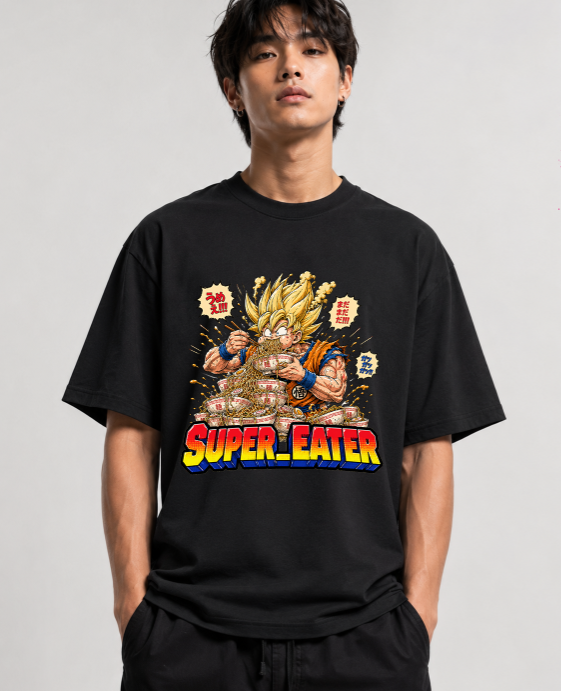 Super Eater Saiyan Ramen Feast Anime Foodie Streetwear