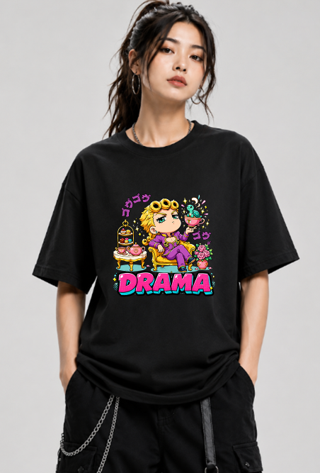 Drama Golden Tea Time Chibi Mobster Anime Streetwear