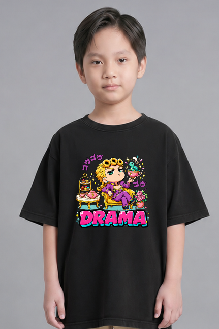 Drama Golden Tea Time Chibi Mobster Anime Streetwear