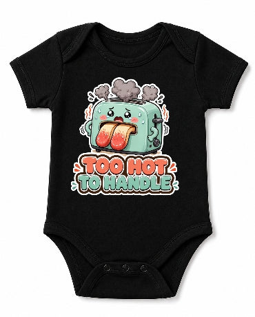 Too Hot To Handle - Cute Overheated Toaster Summer Heatwave Graphic T-Shirt