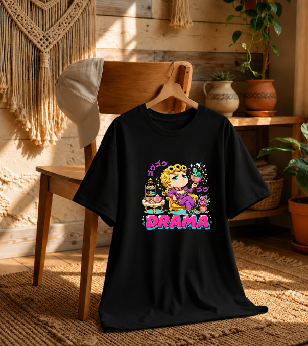 Drama Golden Tea Time Chibi Mobster Anime Streetwear