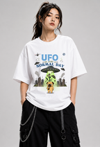 UFO Is Just A Normal Day Funny Pug Alien Abduction Meme
