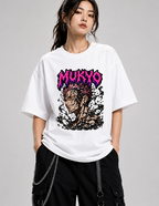 Mukyo Cursed King Liquid Symbiote Spiky Pink Hair Anime Streetwear