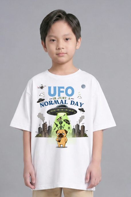 UFO Is Just A Normal Day Funny Pug Alien Abduction Meme