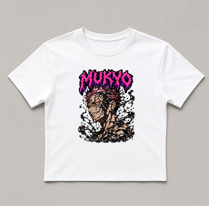 Mukyo Cursed King Liquid Symbiote Spiky Pink Hair Anime Streetwear