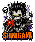 Shinigami Death God Ryuk Apple Grunge Dark Anime Streetwear