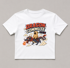 Dragon Commute Funny Pug Riding Asian Dragon Fantasy Humor