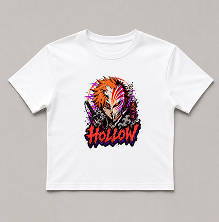 Hollow Mask Soul Reaper Ichigo Katana Dark Anime Streetwear