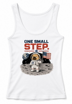 One Small Step Grumpy Pug Astronaut Moon Landing Space Dog Humor