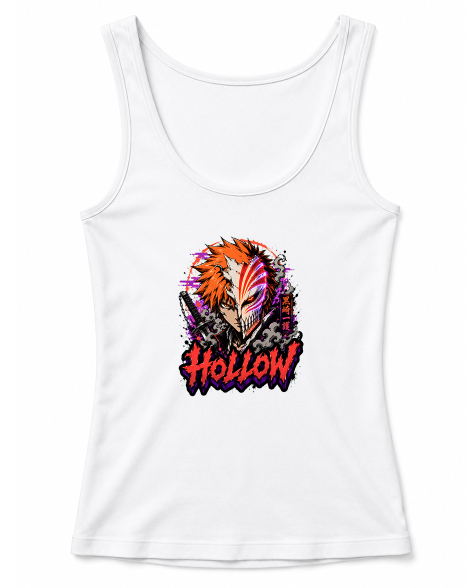 Hollow Mask Soul Reaper Ichigo Katana Dark Anime Streetwear