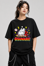 Osuwari Sit Boy Demon Dog Chibi Funny Anime Streetwear