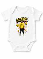 Belieber Streetwear Pop Star Yellow Hoodie Graffiti Art