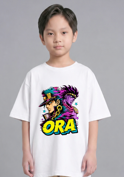 Ora Star Platinum Stand Jotaro Glitch Pop Art Anime Streetwear