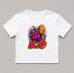 One Punch KO Hero Glitch Pixel Fist Halftone Anime Streetwear