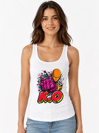 One Punch KO Hero Glitch Pixel Fist Halftone Anime Streetwear