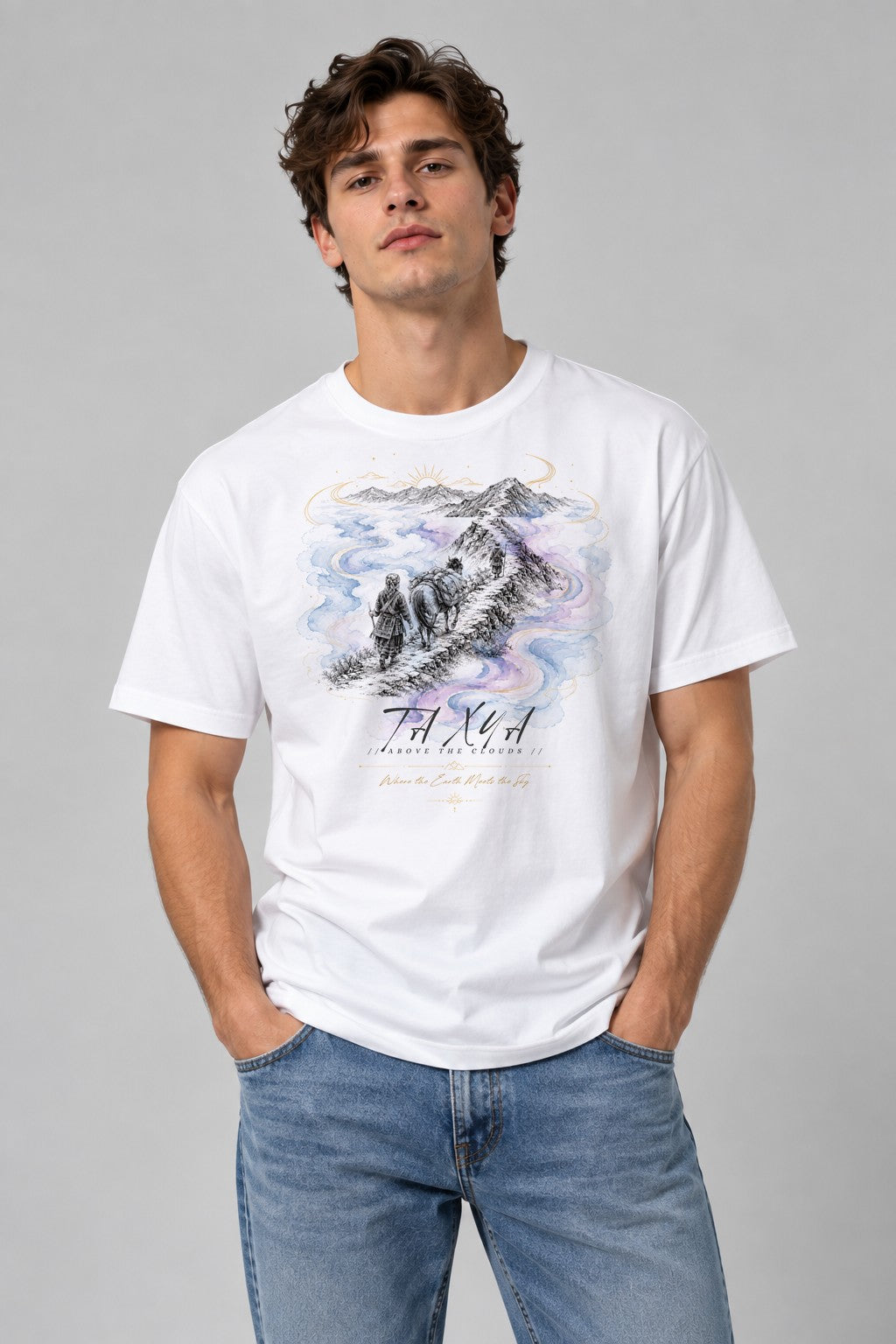 Above The Clouds - White