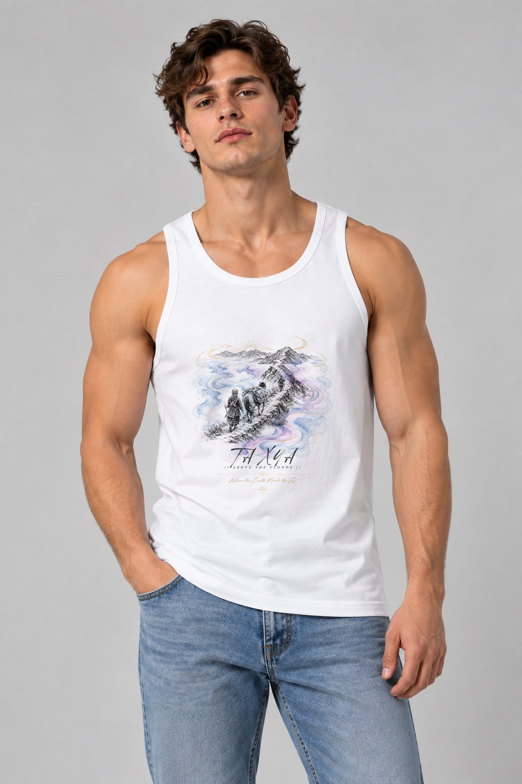 Above The Clouds - White