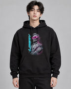 Abraham Lincoln Neon Cyberpunk Legen - Black