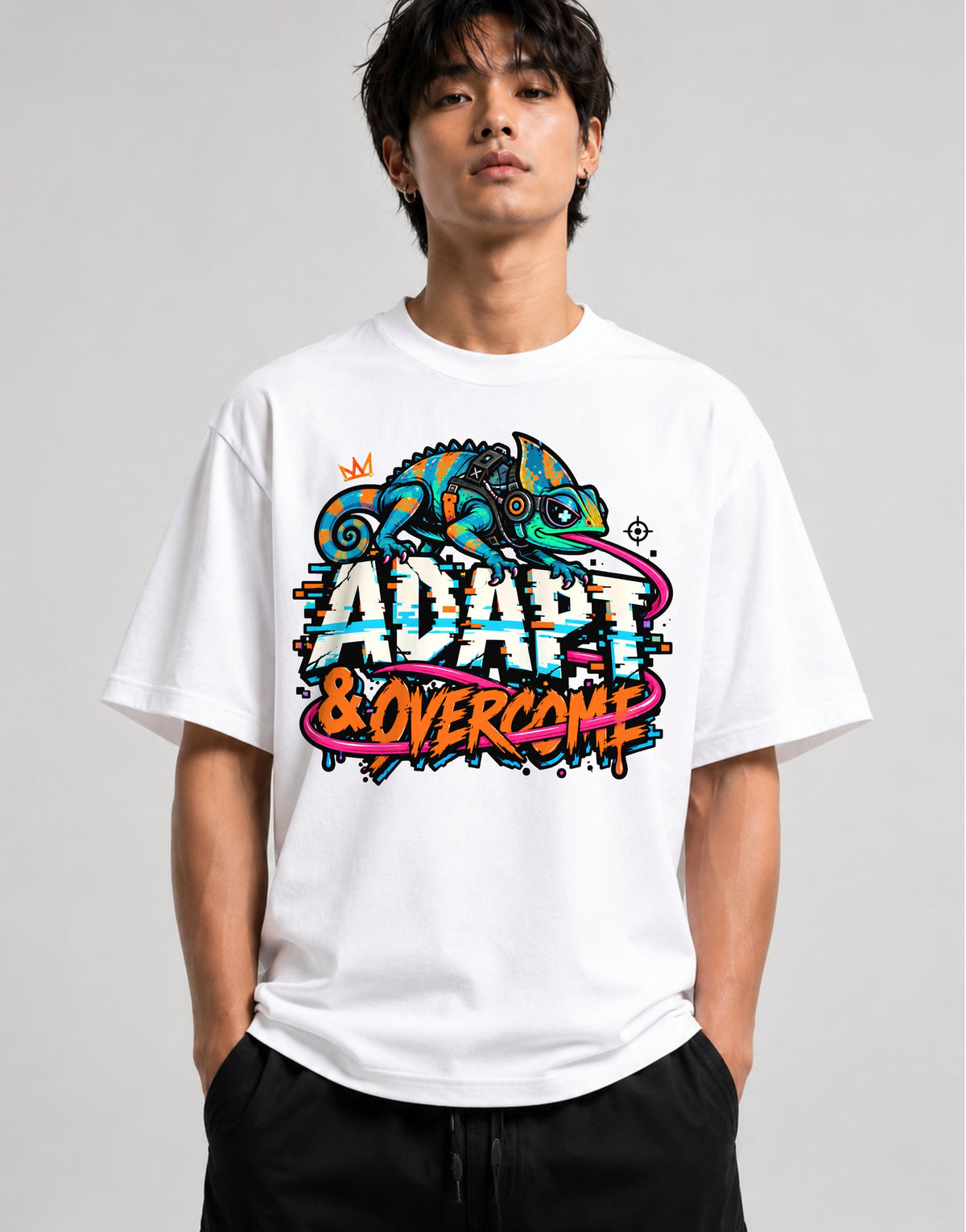 Adapt and Overcome - White