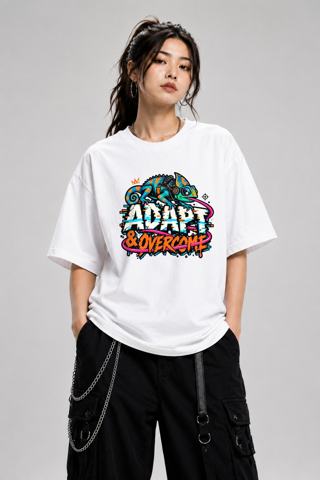Adapt and Overcome - White