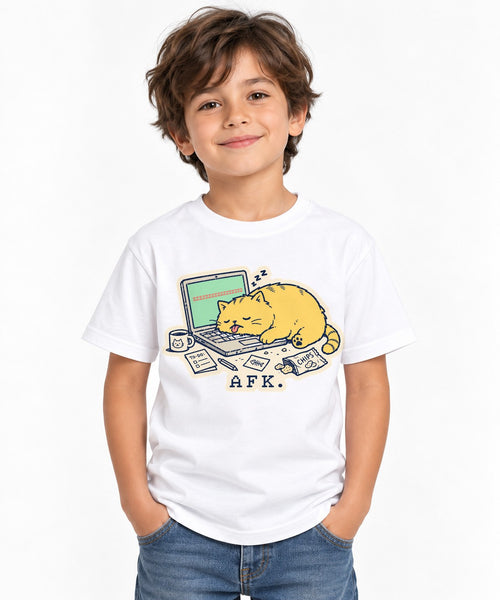 AFK Cat Nap - White