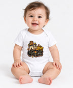 All Night Groove DJ Bear Graphic Tee - Retro Music Vibes - White